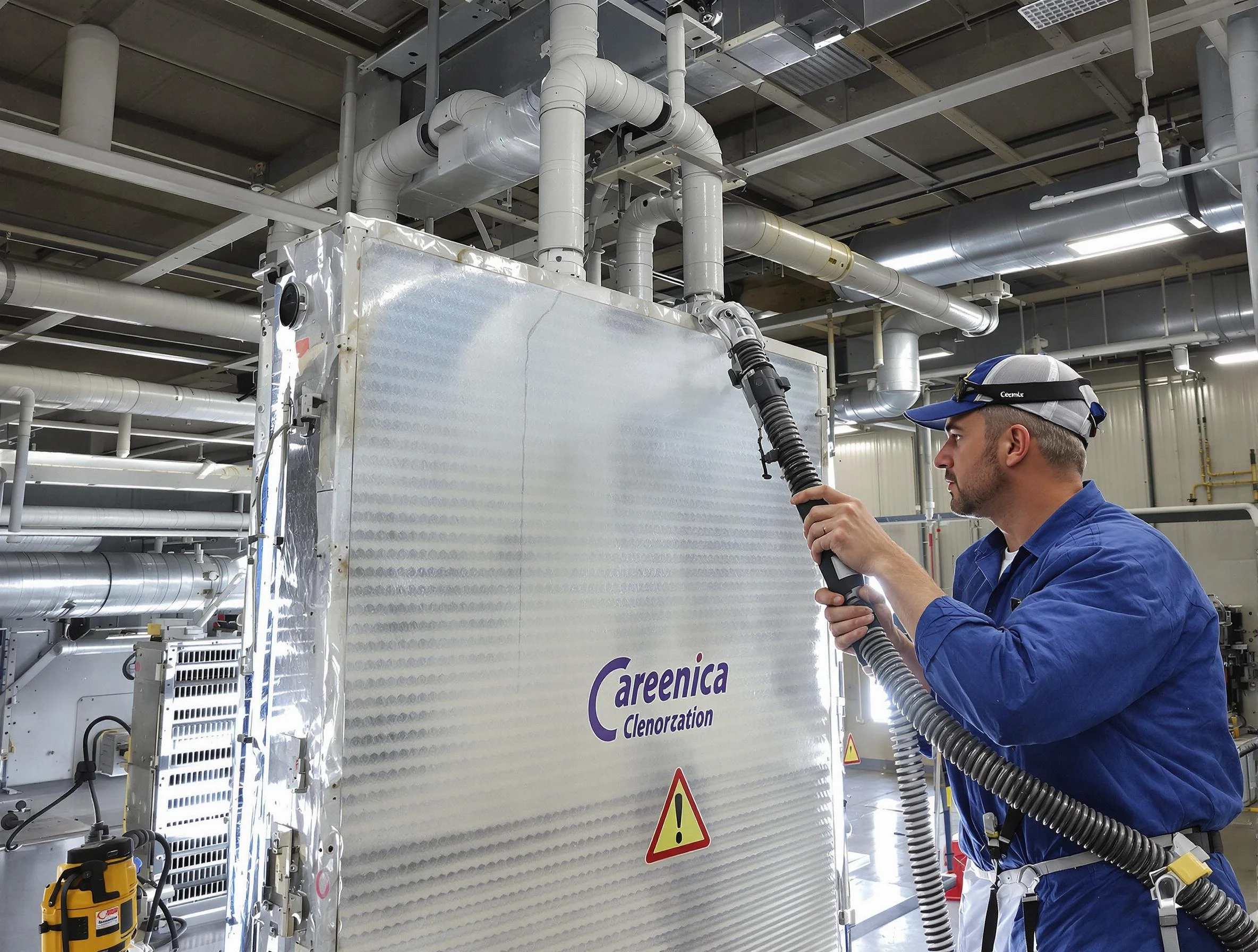 Commercial Coil Cleaning in Harrah