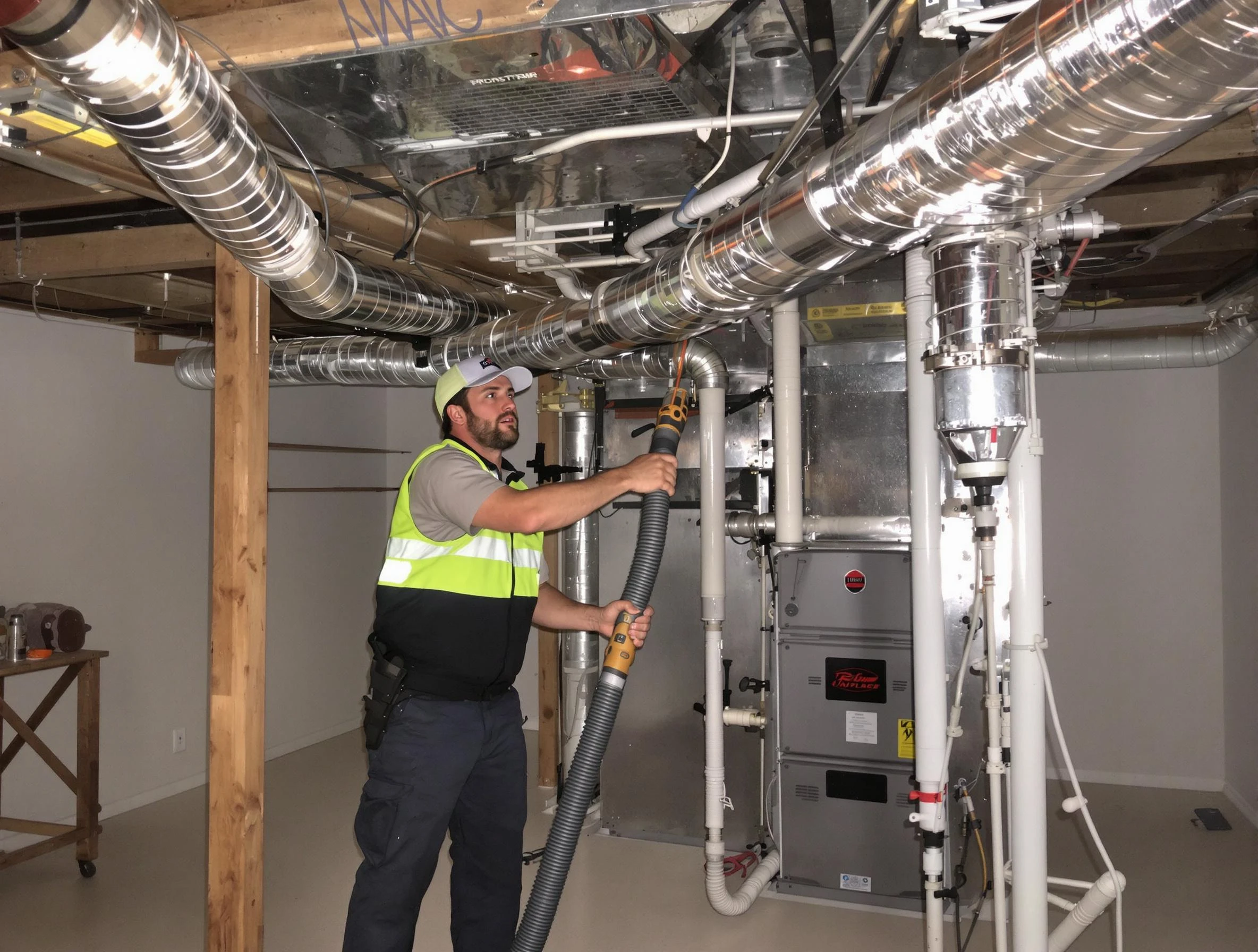 Furance Air Duct Cleaning in Harrah