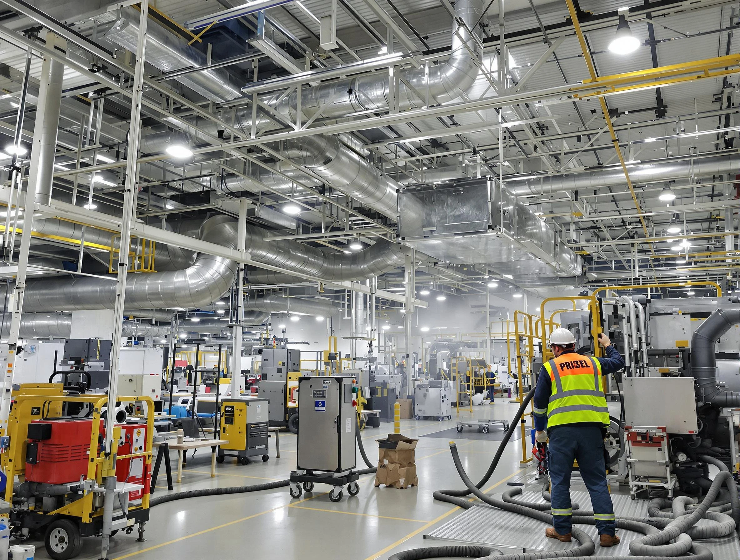 Industrial Duct Cleaning in Harrah