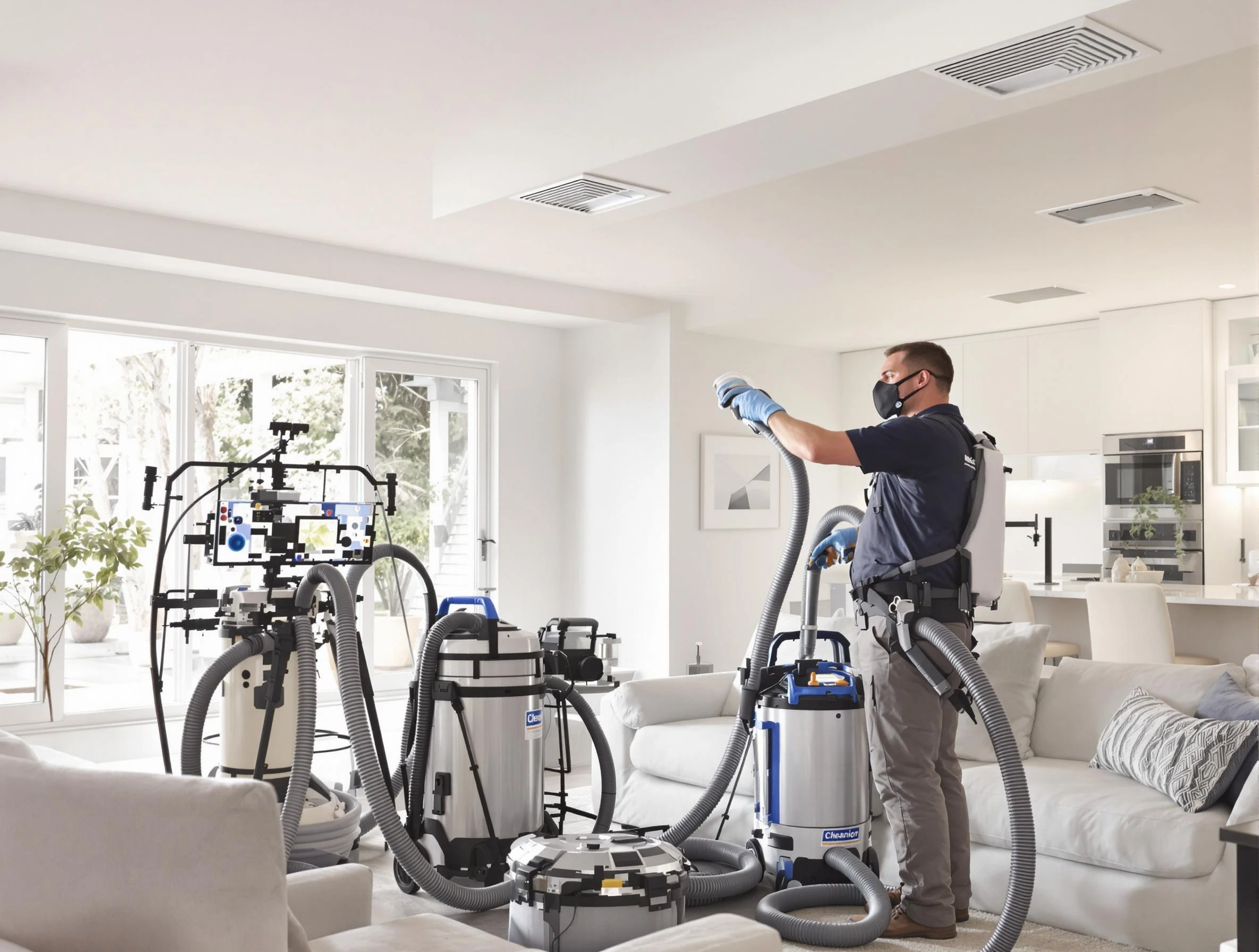 Professional AC duct cleaning by Harrah Air Duct Cleaning in Harrah